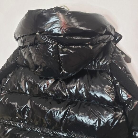 NWT Nicole Benisti GEILO MIXED MEDIA BIKER JACKET Size large - Picture 12 of 16